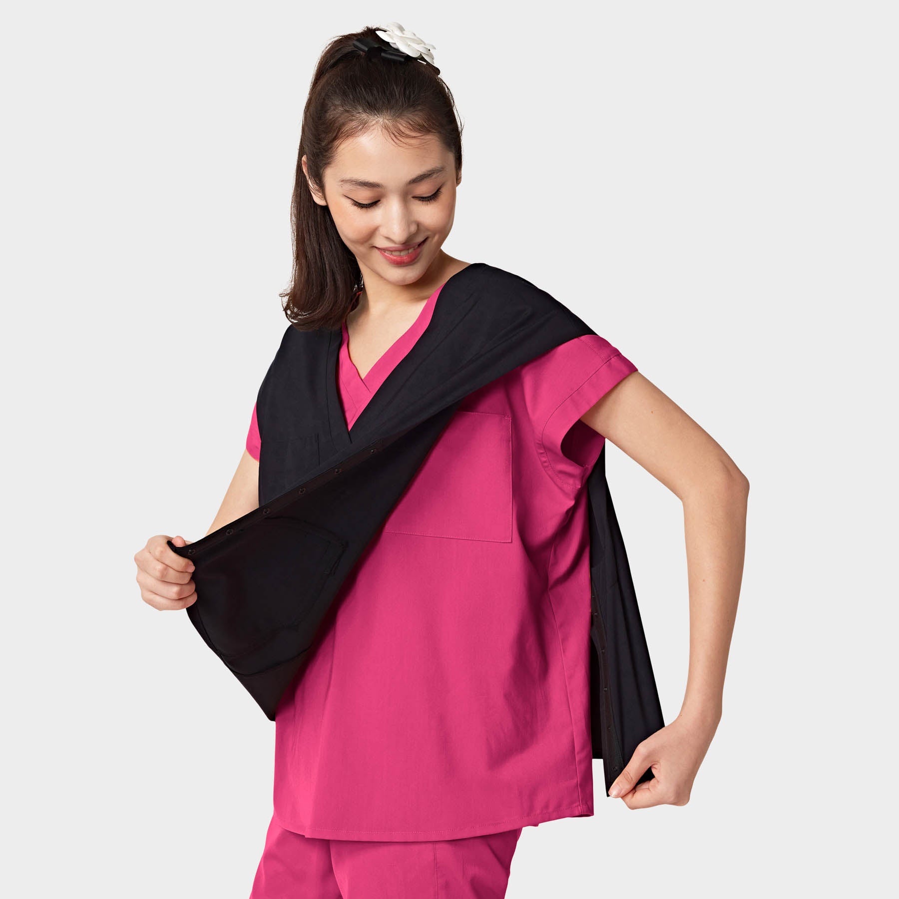 ウェア UTILITY POCKET VEST VSSSJ Men's Tooling Vest with Multi-Pocket Oversized Fit